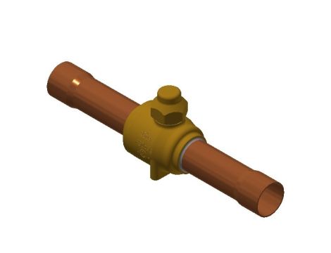 Danfoss Odcinający zawór kulowy, GBC 22s - 009L7025