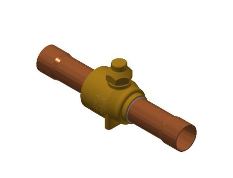 Danfoss Odcinający zawór kulowy, GBC 35s - 009L7027