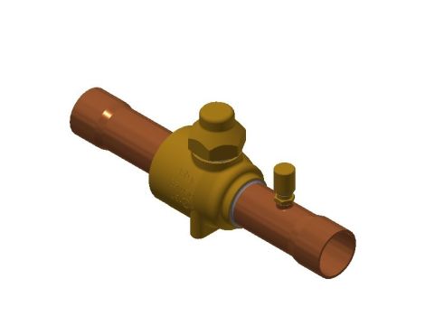 Danfoss Odcinający zawór kulowy, GBC 28s - 009L7056