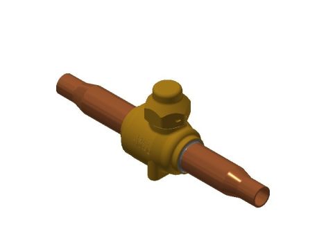 Danfoss Odcinający zawór kulowy, GBC 10s E - 009L9021