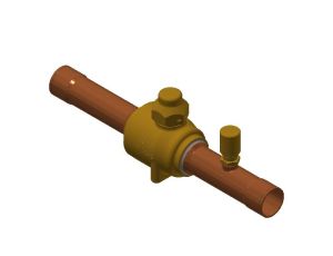 Danfoss Odcinający zawór kulowy, GBC 18s E - 009L9065