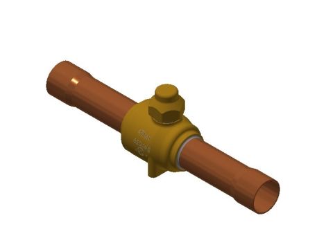 Danfoss Odcinający zawór kulowy, GBC 22s - 009L7525