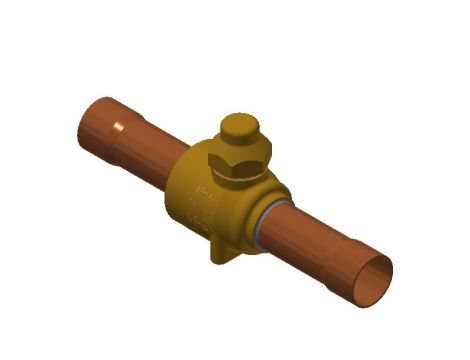 Danfoss Odcinający zawór kulowy, GBC 28s - 009L7526