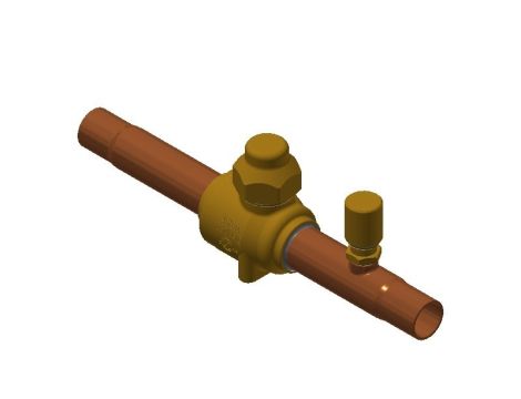 Danfoss Odcinający zawór kulowy, GBC 12s - 009L7557