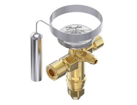Danfoss Termostatyczny zawór rozprężny, TGE, R134a; R513A - 067N5400