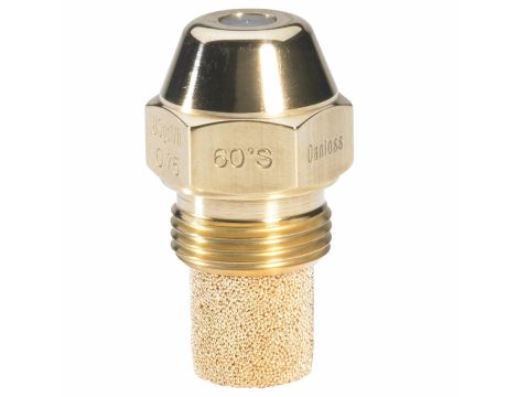 Danfoss Dysze olejowe, OD S, 0.55 gal/h, 2.11 kg/h, 60 °, Stały - 030F6910