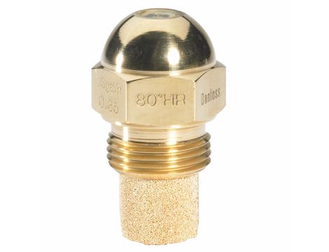 Danfoss Dysze olejowe, HR, 0.65 gal/h, 2.67 kg/h, 80 °, Wydrążony - 030H9914