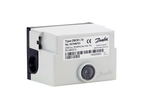 Danfoss Sterowniki palników olejowych, Seria OBC 80, Liczba stopni: 1, Opakowanie pojedyncze - 057H8701