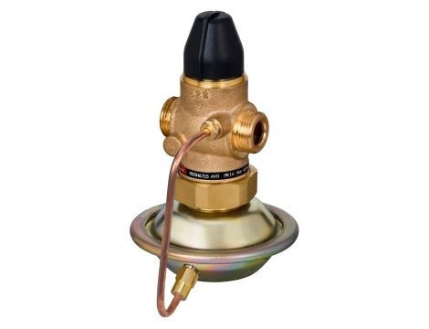 Danfoss AVQ, PN 25, DN 15, Natężenie przepływu [m3/h]: 0.07 - 2.40, Gwint zewnętrzny, G 3/4 A, Wersja montażowa: swobodne - 003H6724