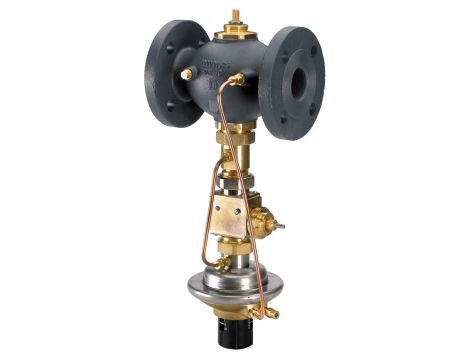 Danfoss AVPQT, PN 25, DN 40, Natężenie przepływu [m3/h]: 0.80 - 12.00, 0.20 bar - 1.00 bar, kołnierz, Wersja montażowa: Powrót - 003H6811