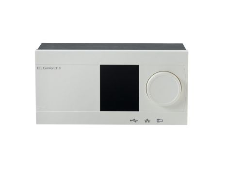 Danfoss ECL Comfort 310, Wyświetlacz LCD z matrycą punktową, Napięcie zasilania [V] AC: 22 - 26 - 087H3044