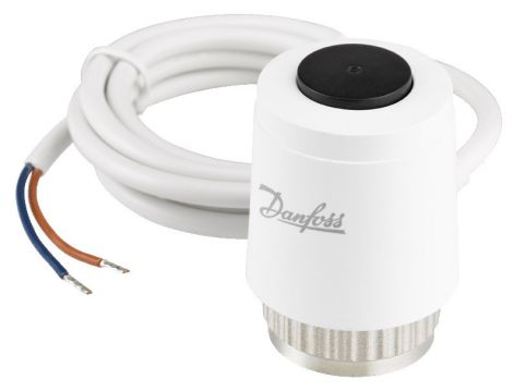 Danfoss TWA-Z, Napięcie zasilania [V] AC: 24, 2.80 mm, Normalnie zamknięty, 10.00 m - 082F1270