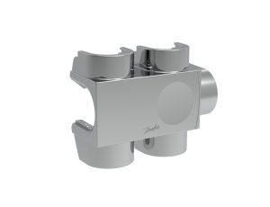 Danfoss Akcesoria, zawory VHS, Pokrywa, Prosty, Chrom - 013G7954