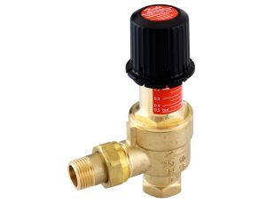 Danfoss Regulacja bypassu automatycznego, AVDO, DN 15, Kątowy, gwint wewnętrzny, Gwint zewnętrzny - 003L6003