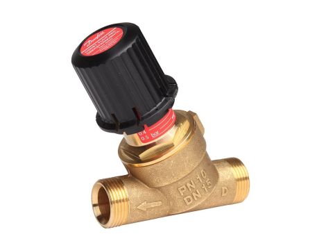 Danfoss Regulacja bypassu automatycznego, AVDO, DN 15, Prosty, Gwint zewnętrzny, Gwint zewnętrzny - 003L6020