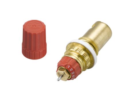 Danfoss Zawory zintegrowane, RA, G 1/2 A, Nastawy wstępne: Tak, Zawartość zestawu: Zawór, nasadka zabezpieczająca - 013G7390