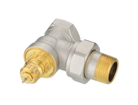 Danfoss Zawory grzejnikowe, RA-G, Przepływ wysoki, DN 20, Kątowy, D - 013G1678