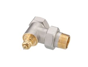Danfoss Zawory grzejnikowe, RA-G, Przepływ wysoki, DN 25, Kątowy, D - 013G1680