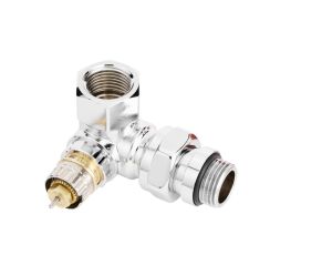 Danfoss RA-NCX, Przepływ normalny, DN 15, Podwójny kątowy prawy - 013G4239