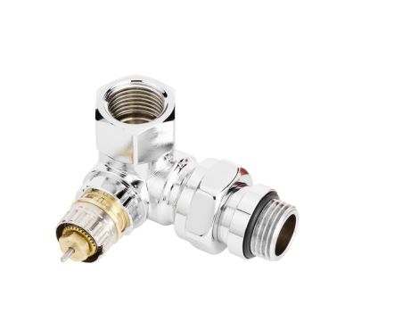 Danfoss RA-NCX, Przepływ normalny, DN 15, Podwójny kątowy prawy - 013G4239