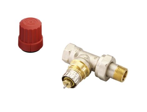 Danfoss Zawory grzejnikowe, RA-N, Przepływ normalny, DN 10, Prosty, F - 013G0012