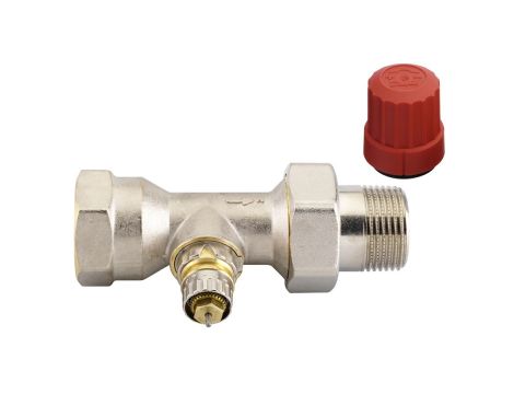 Danfoss Zawory grzejnikowe, RA-N, Przepływ normalny, DN 25, Prosty, D - 013G0038