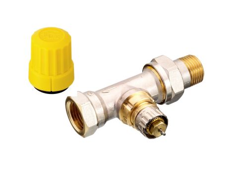 Danfoss Zawory grzejnikowe, RA-UR, Niski przepływ wsteczny, DN 15, Prosty, D - 013G3228