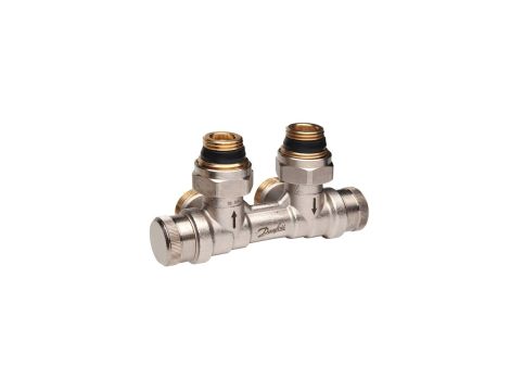 Danfoss Zawory przyłączeniowe, RLV-KDV, 15, Kątowy lewy - 013G7872