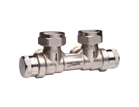 Danfoss Zawory przyłączeniowe, RLV-KDV, 20, Kątowy prawy - 013G7874