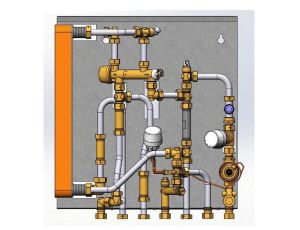 Danfoss Typ 1, 10 bar, 95 °C, Nazwa regulatora CWU: PM, Zawór termostatyczny - 145B3032