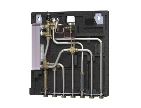 Danfoss EvoFlat FSS, Typ 1, 10 bar, 95 °C, Nazwa regulatora CWU: TP7001, Termostat - 145B0000