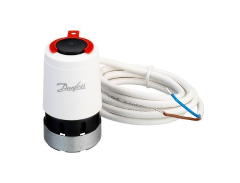 Danfoss Siłowniki termiczne, TWA-V, RAV; VMT, Napięcie zasilania [V] AC: 230, NC (normalnie zamknięty), 0.95 m - 088H3122