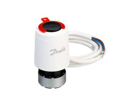 Danfoss Siłowniki termiczne, TWA-L, RAVL, Napięcie zasilania [V] AC: 24, NC (normalnie zamknięty), 0.95 m - 088H3130