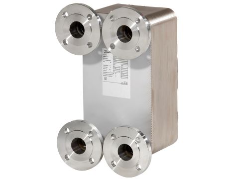 Danfoss Lutowany płytowy wymiennik ciepła, XB51H-1, Il. płytek: 70, 25 bar - 004B1108