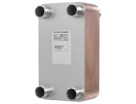 Danfoss Lutowany płytowy wymiennik ciepła, XB51L-1, Il. płytek: 36, 25 bar - 004B1195