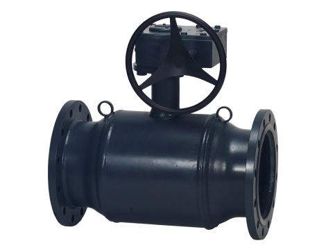 Danfoss Zawory kulowe, JIP-FF, RB (standard.), przekładnia ślimakowa, Ze zredukowanym przelotem, PN 25, DN 350, kołnierz - 065N0371