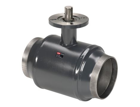 Danfoss Zawory kulowe, JIP-WW, RB (standard.), kołnierz do zabudowy napędu, Ze zredukowanym przelotem, PN 25, DN 300, Do wspawania - 065N0167