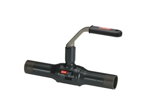 Danfoss Zawory kulowe, JIP-WW, RB (standard.), uchwyt, Ze zredukowanym przelotem, PN 25, DN 125, Do wspawania - 065N0745