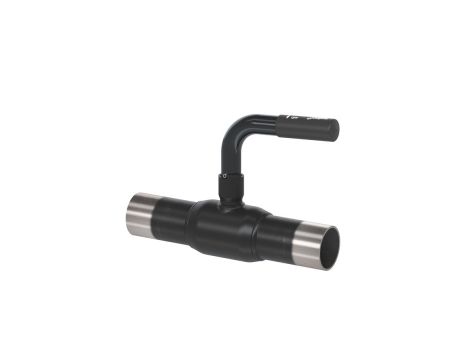 Danfoss Zawory kulowe, JIP-WW, RB (standard.), uchwyt, Ze zredukowanym przelotem, PN 40, DN 15, Do wspawania - 065N1100