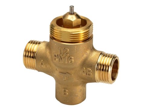 Danfoss VZL 2 PN16 15/1,6 2-drogowy, grzybkowy, króćce gładkie - 065Z2074