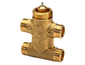 Danfoss VZL 4 PN16 15/1,6 4-drogowy, grzybkowy, króćce gładkie - 065Z2094