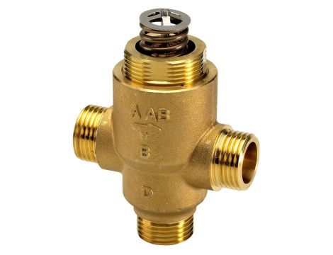 Danfoss VZ 3 PN16 15/0,63 3-drogowy, grzybkowy, króćce gładkie - 065Z5412