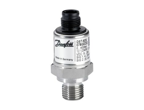 Danfoss Przetwornik ciśnienia, DST P92S, 0.00 bar - 100.00 bar, 0.00 psi - 1450.00 psi - 078G1002