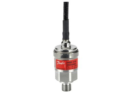 Danfoss Przetwornik ciśnienia, MBS 3300, 0.00 bar - 6.00 bar, 0.00 psi - 87.02 psi - 060G6328