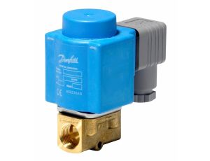 Danfoss Zawór elektromagnetyczny, EV210B, Funkcja: NC, G, 3/8, 0.550 m³/h, FKM - 032U148031