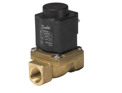 Danfoss Zawór elektromagnetyczny, EV225B, Funkcja: NC, G, 1/2, 2.200 m³/h, PTFE - 032U380431