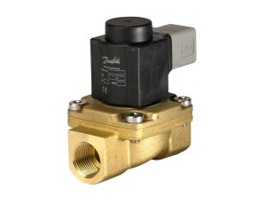 Danfoss Zawór elektromagnetyczny, EV225B, Funkcja: NC, G, 3/4, 5.000 m³/h, PTFE - 032U380631