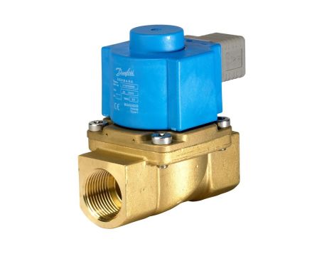 Danfoss Zawór elektromagnetyczny, EV225B, Funkcja: NC, G, 1, 6.000 m³/h, PTFE - 032U380702