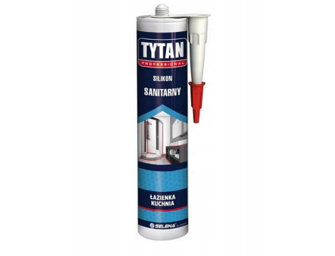 TYTAN PROFESSIONAL SILIKON SANITARNY BIAŁY 280ml