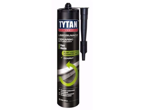 TYTAN USZCZELNIACZ DEKARSKI CZARNY BITUMICZNY 280ml PROFESSIONAL